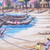 'September 11 I' - Impressionist Shore Landscape Acrylic Painting from Ghana