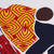 'Mothers I' - Classic Mother and Child Cotton Fabric Painting in Warm Hues