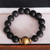 Pulsera colgante elástica con cuentas de vidrio reciclado - Pulsera Colgante Elástica Con Cuentas De Vidrio Reciclado Ecológica