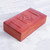 Leather and wood jewelry box, 'New Grandeur' - Traditional Handcrafted Leather and Sese Wood Jewelry Box