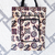 Self-storing cotton tote bag, ‘Adinkra Essential’ - Adinkra-Patterned Self-Storing Cotton Tote Bag from Ghana