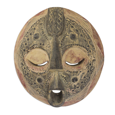 Wood mask, 'Asepa Ye' - Wood mask
