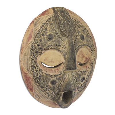 Wood mask, 'Asepa Ye' - Wood mask