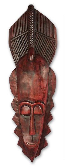 Akan wood mask