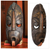Ivoirian wood mask, 'True Courage' - Ivoirian wood mask