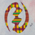 Wandkunst aus Kente-Stoff – Wandcollage aus afrikanischem Kente-Stoff