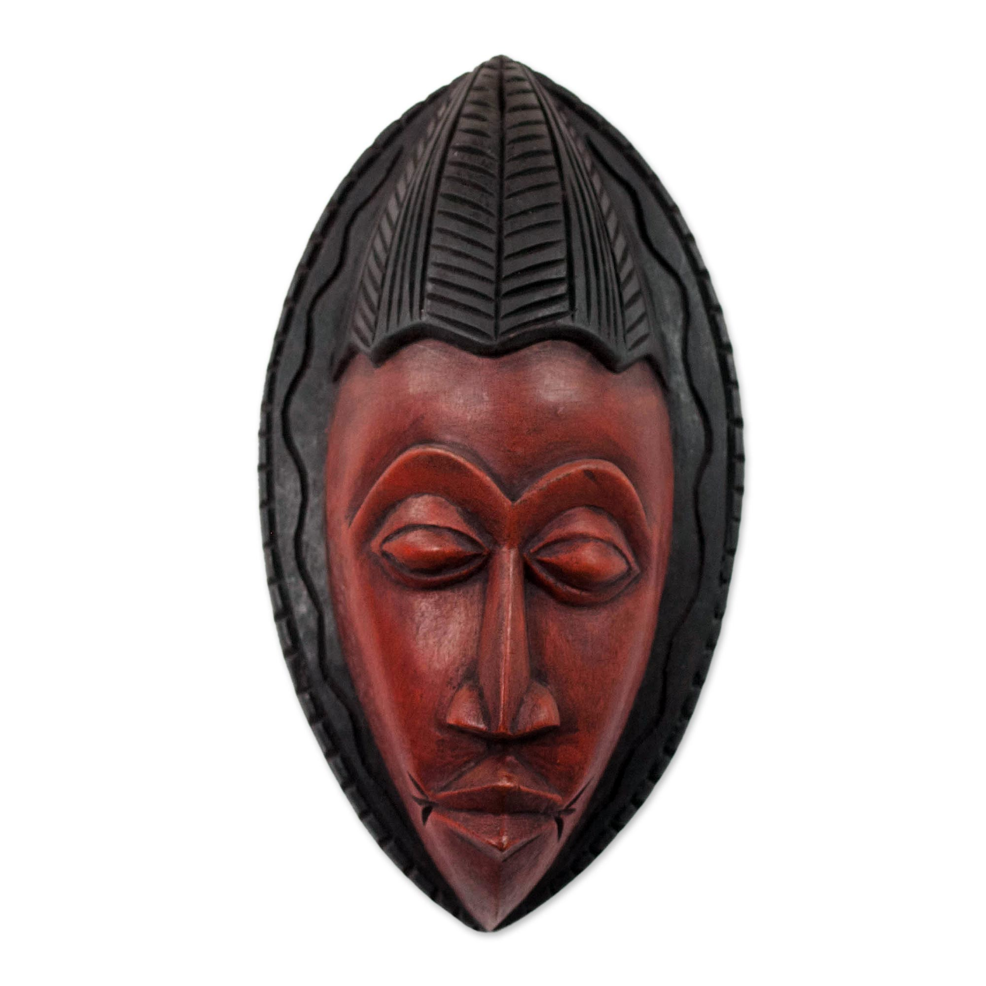 African wood mask - Harvest God | NOVICA