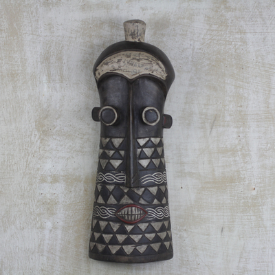 Máscara de madera de Ghana - Máscara de madera de Ghana de África