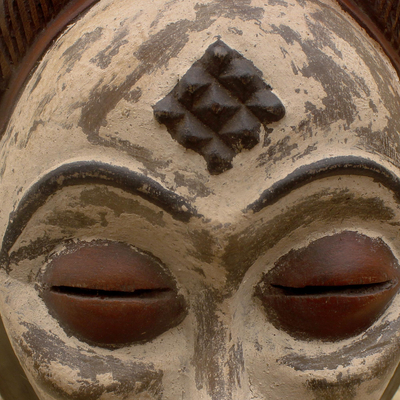 Gabun-Afrika-Holzmaske - Von Hand gefertigte Holzmaske