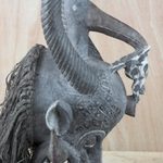 Senufo Kponyugo Mask, 'Firespitter' - African Senufo Style Hand Carved Wood Mask