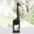 Ebony statuette, 'African Giraffe' - Hand Carved Ebony Wood Sculpture (image 2) thumbail