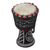 Wood mini-djembe drum, 'Gallant Authority' - Wood Mini Djembe Drum thumbail