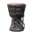 Wood mini-djembe drum, 'Gallant Authority' - Wood Mini Djembe Drum (image 2c) thumbail