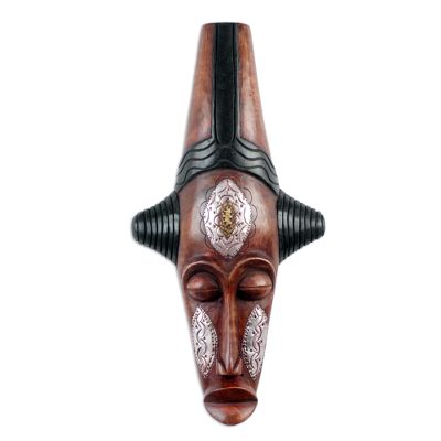 Akan wood mask,