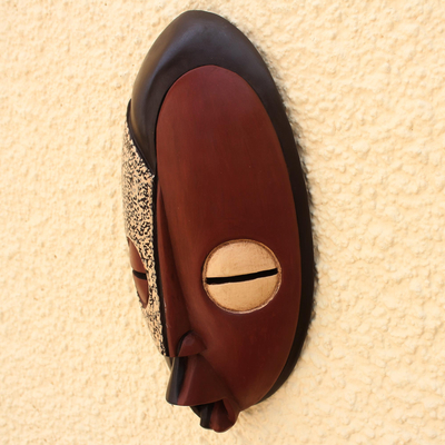 Ashanti Tribe Wood Mask - Good Service | NOVICA