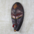 Máscara africana de madera Hausa - Máscara africana tallada