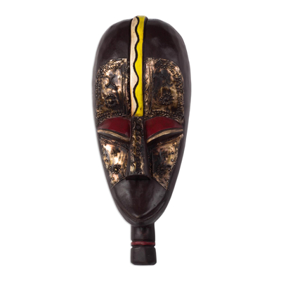 Akan Tribal Wood Mask