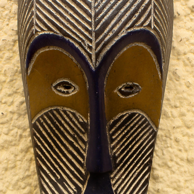 Afrika Gabunische Holzmaske - Handgeschnitzte afrikanische Holzmaske