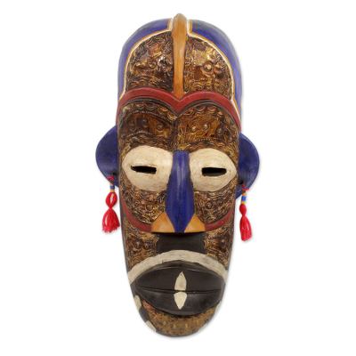 Hausa wood mask, 'Guardian in Death' - Hausa Wood Mask