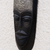Máscara de madera Ashanti - Máscara de madera tallada a mano