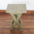Wood folding table, 'Picnic Time' - Handcrafted Rustic Wood Folding Table (image 2) thumbail