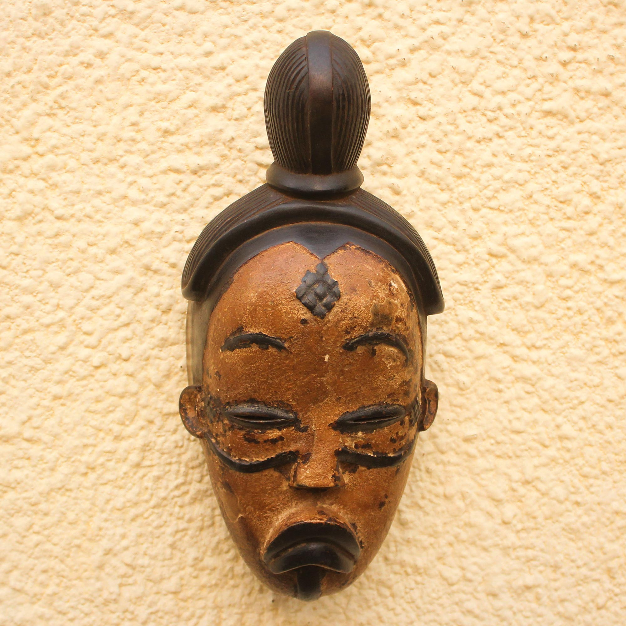 Gabonese Wood Mask - Judge and Feast | NOVICA