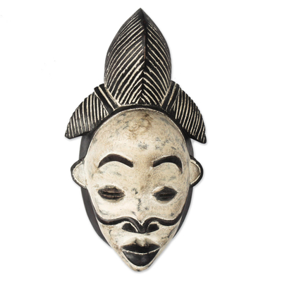 Hand Made Gabonese Wood Mask