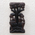 Wood wall adornment, 'What Shall We Do Next?' - Cultural Wood Wall Art (image 2) thumbail