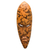 Akan wood mask, 'Sprinkle' - Handcrafted Wood Wall Mask thumbail