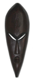 Akan wood mask, 'Venerated Elder' - Hand Carved Mask from Africa