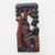 Wood wall adornment, 'Royal Drummer' - Wood Relief Panel from Africa thumbail
