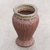 Vase aus Keramik und Rattan - Vase aus Keramik und Rattan