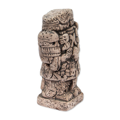 UNICEF Market | Unique Aztec Archaeology Ceramic Replica Sculpture