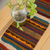 Wool table runner, 'Zapotec Lands' - Authentic Zapotec Handcrafted Wool Earthtone Table Runner (image 2c) thumbail