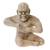 Ceramic figurine, 'Olmec Wrestler' - Ceramic figurine thumbail