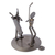 Iron statuette, 'Rustic Golfer' - Recycled Metal Auto Parts Golf Sculpture thumbail