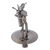 Iron statuette, 'Rustic Golfer' - Recycled Metal Auto Parts Golf Sculpture (image 2c) thumbail