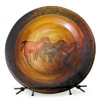 Ceramic plate,