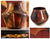 Jarrón de cerámica, 'Nuestro Legado' - Jarrón de vasija de cerámica arqueológica mexicana antigua hecha a mano