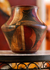 Jarrón de cerámica, 'Nuestro Legado' - Jarrón de vasija de cerámica arqueológica mexicana antigua hecha a mano