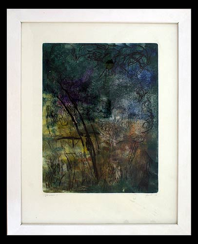 'Meadow' - Cuadro de paisaje abstracto