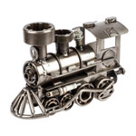 Auto part sculpture, 'Rustic Locomotive' (11 inch) - Unique Recycled Metal Rustic Train Sculpture (11 Inch)