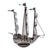 Iron statuette, 'Rustic Galleon' - Handcrafted Mexican Recycled Metal Rustic Boat Sculpture (image 2c) thumbail