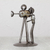 Iron statuette, 'Rustic Camera Man' - Recycled Metal Auto Parts Sculpture Eco Friendly Mexico (image 2b) thumbail
