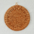 Ceramic plaque, 'Aztec Calendar in Tan' - Archaeological Ceramic SunStone from Mexico thumbail