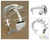 Manschettenarmband aus Sterlingsilber - Handgefertigtes modernes Taxco-Silbermanschettenarmband