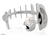 Manschettenarmband aus Sterlingsilber - Handgefertigtes modernes Taxco-Silbermanschettenarmband