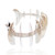 Sterling silver cuff bracelet, 'Skeleton Fish' - Handmade Modern Taxco Silver Cuff Bracelet