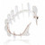 Sterling silver cuff bracelet, 'Skeleton Fish' - Handmade Modern Taxco Silver Cuff Bracelet