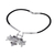 Sterling silver choker, 'Aztec Warrior' - Sterling silver choker (image 2c) thumbail